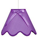 LOLA lampa wisząca 1x60W E27 fiolet