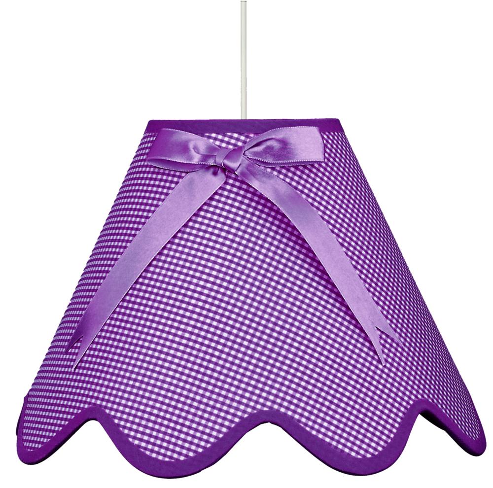 LOLA lampa wisząca 1x60W E27 fiolet