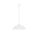 MANGANO lampa wisząca 1x60W E27 klosz biały z wzorem