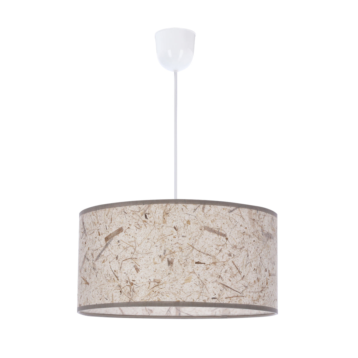 Papirus lampa wisząca 1x60W E27 abażur beżowy