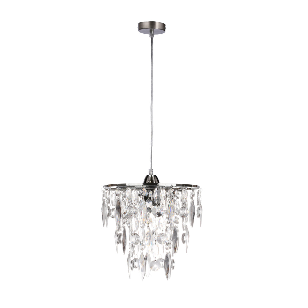 ARMO lampa wisząca chromowy 1x60W E27