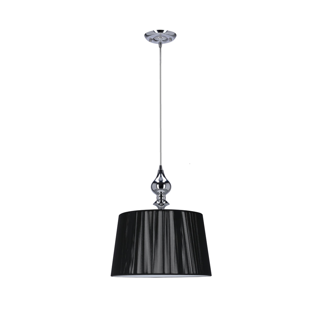 GILLENIA lampa wisząca 1x60W E27 czarny