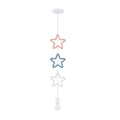 SINGLE SSS lampa wisząca 1x20W E27 iq kids biały+niebieski+różowy