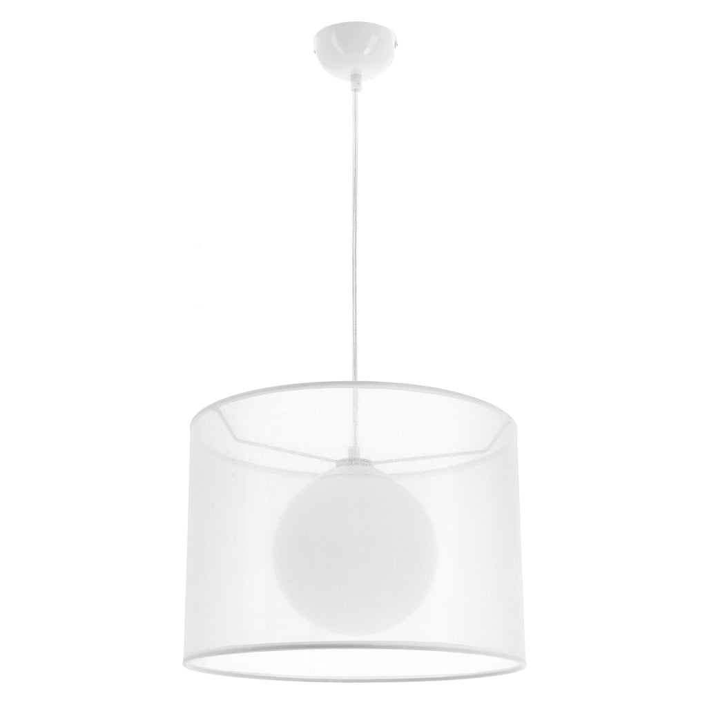 CHICAGO lampa wisząca 37 1x60W E27 biały