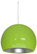 PICTOR lampa wisząca 25 1x60W E27 zielony/srebrny odbłyśnik
