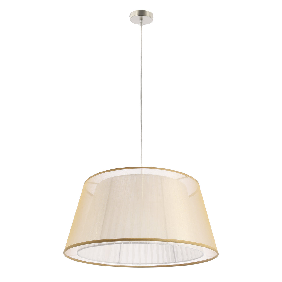 CHARLIE lampa wisząca 45 1x60W E27 złoty