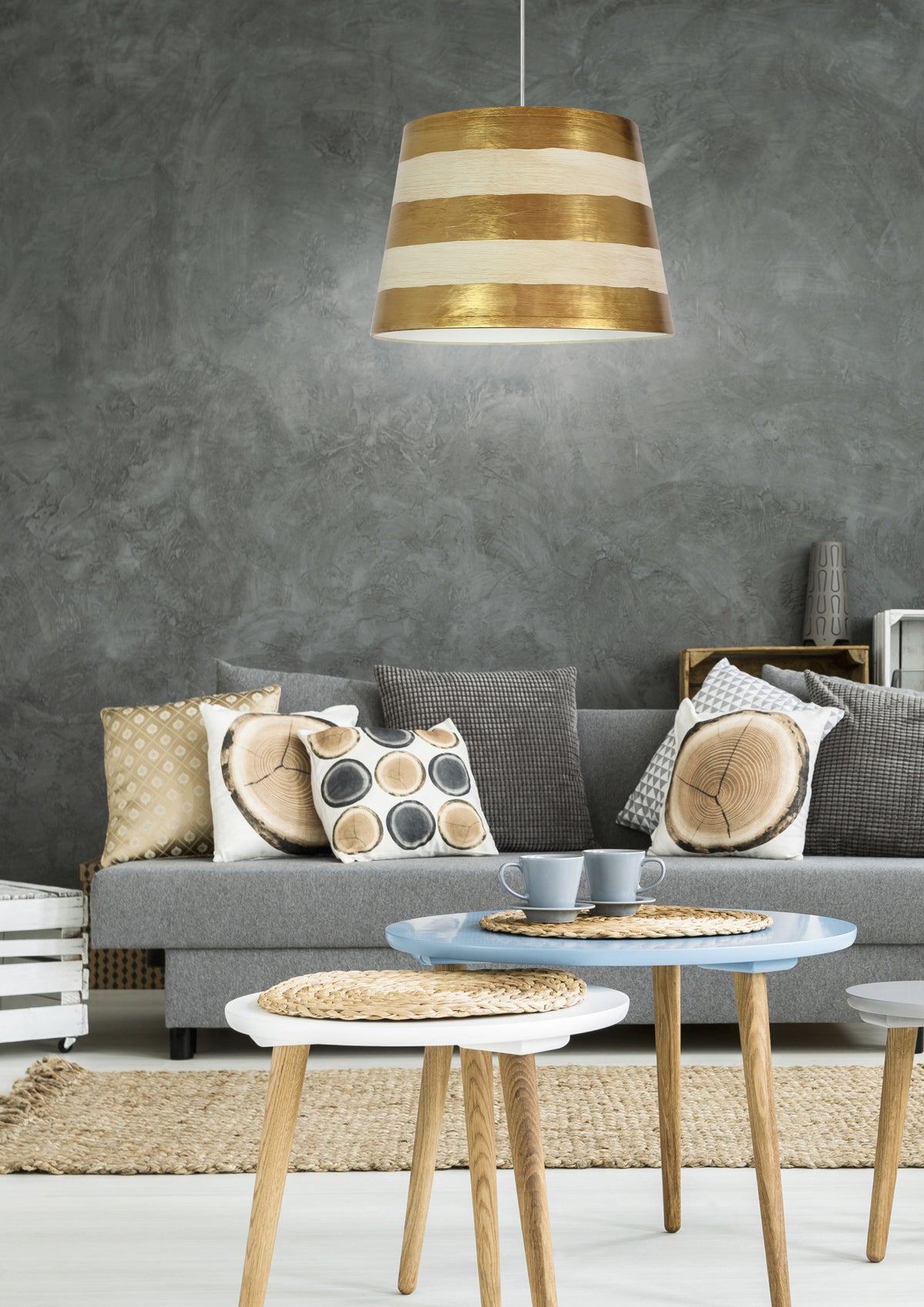 AMERICANO 3 lampa wisząca 35 1x60W E27 (abażur 77-32287 z zawiesiem 85-10523)