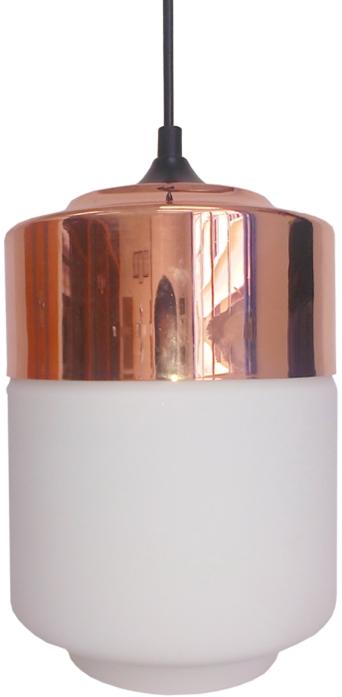 MASALA lampa wisząca 17 1x60W E27 biały z miedzianą nakładką