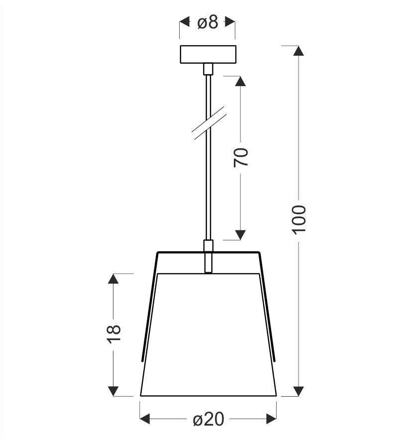 Milbury lampa sufitowa czarny 1x40W E27 abażur żółty