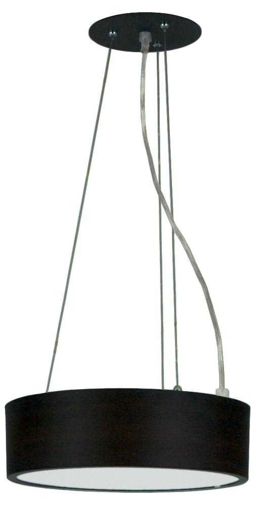 ZIGO lampa wisząca 16W LED 6500 k metal wenge 330x1200mm