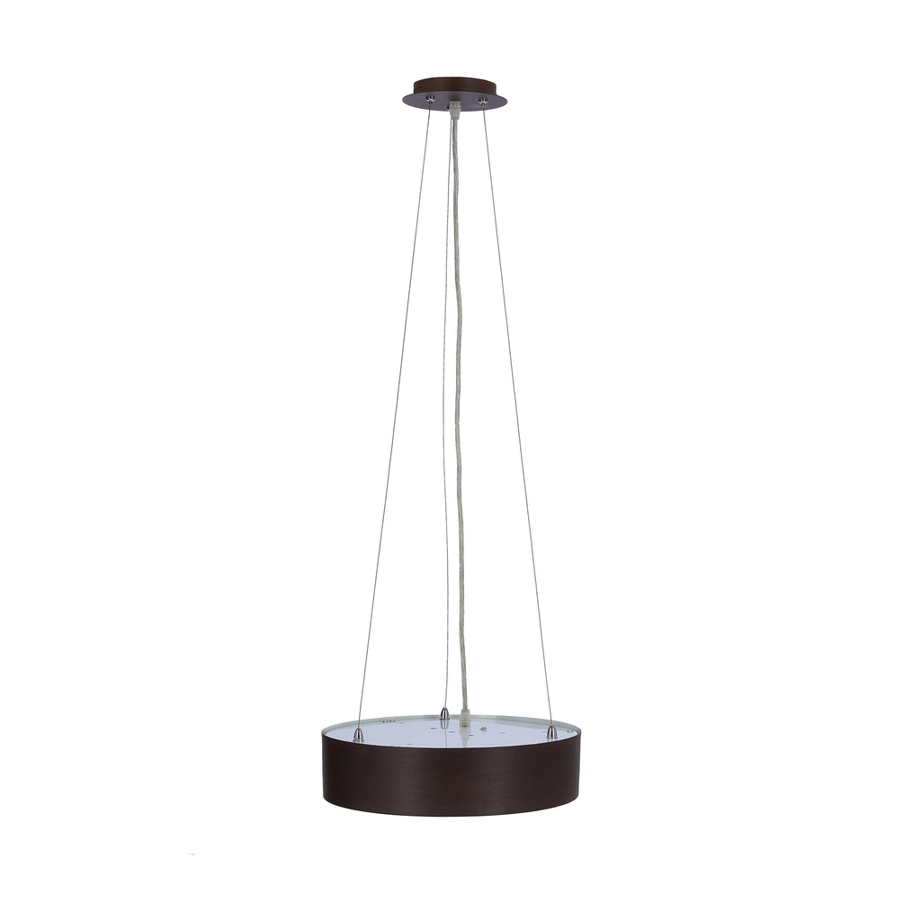 ZIGO lampa wisząca 16W LED 6500 k metal wenge 330x1200mm