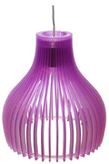 BUREN lampa wisząca 1x60W E27 26x26x150 fioletowy