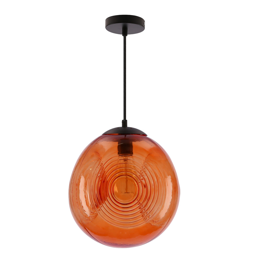 CLUB lampa wisząca 28 1x60W E27 pomarańczowy