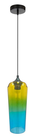 EOL lampa wisząca 11/29 1x60W E27 żółto zielony
