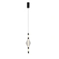 VITA lampa wisząca czarny 7,5W LED 2700K klosz bezbarwny