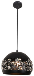 JOLINA lampa wisząca 30 1x40W E27 czarny