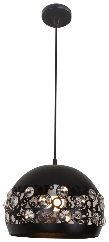 JOLINA lampa wisząca 30 1x40W E27 czarny