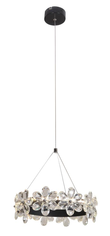 ARVIN lampa wisząca 30 14W LED czarny