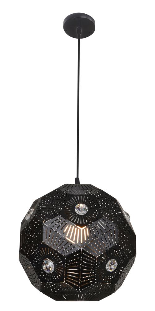 EUPHORIA lampa wisząca 30 1x40W E27 czarny
