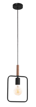 FRAME lampa wisząca 1x60W E27 czarny