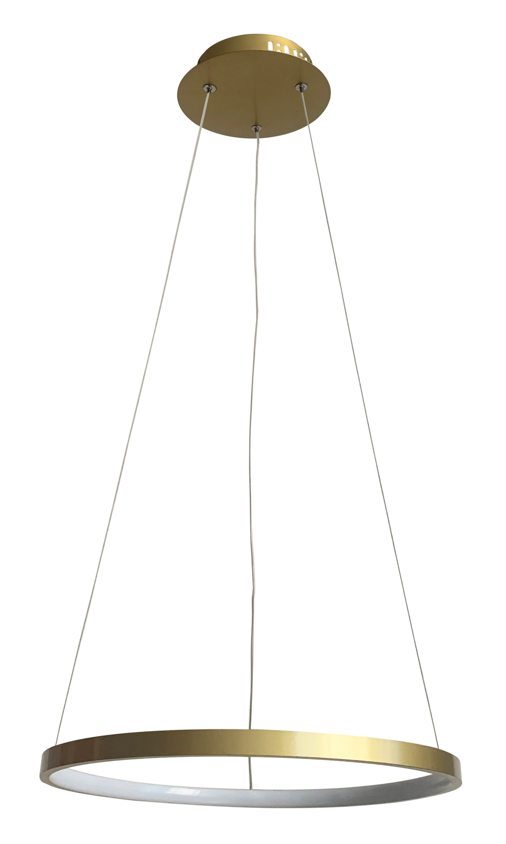 LUNE lampa wisząca 40 złoty 25W LED 4000k