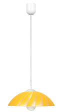 KAMILA lampa wisząca 1x60W E27 żółta