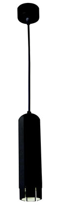 lampa wisząca tuba 1x50W GU10 6,3/25 czarny
