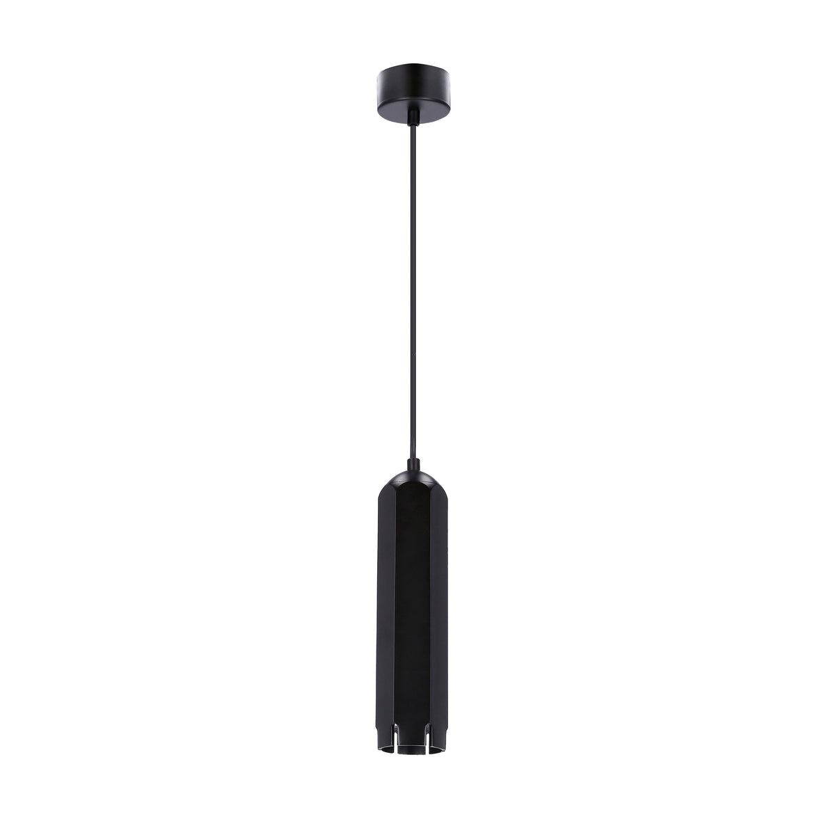 lampa wisząca tuba 1x50W GU10 6,3/25 czarny