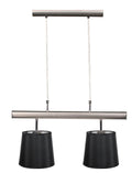 MILONGA lampa wisząca 2x60W E27 satyna