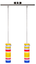 FRESCO zwis podwójny nikiel mat 2xg9/40W 230v