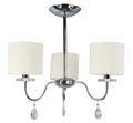 ESTERA lampa wisząca 3x40W E14 chrom