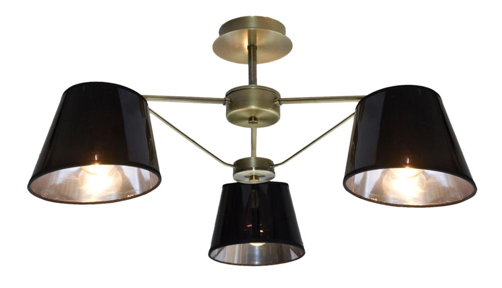 CORTEZ lampa wisząca 3x40W E14 patyna