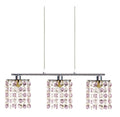 CLASSIC zwis 3x40W G9 fioletowy