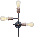 KIRIMU lampa sufitowa 3x60W E27 czarny