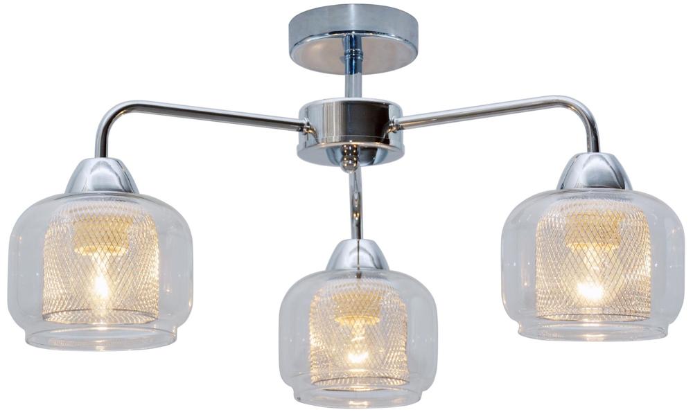 RAY lampa sufitowa 3x40W E14 chrom