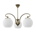 ORBIT lampa wisząca 3x60W E27 patynowa miedź