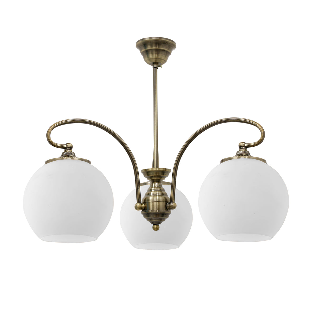 ORBIT lampa wisząca 3x60W E27 patynowa miedź