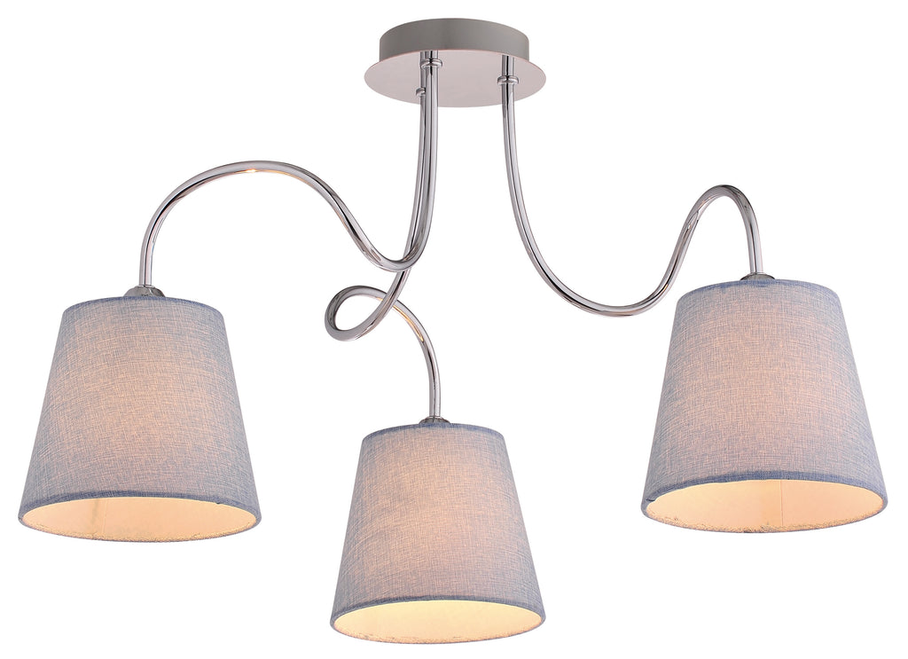 LUK lampa wisząca 3x40W E14 chrom