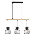BERNITA lampa wisząca 3x60W E27 czarny
