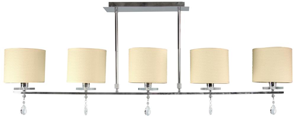 ESTERA lampa sufitowa 5x40W E14 chrom