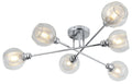 DIXI lampa sufitowa 6x40W E14 chrom