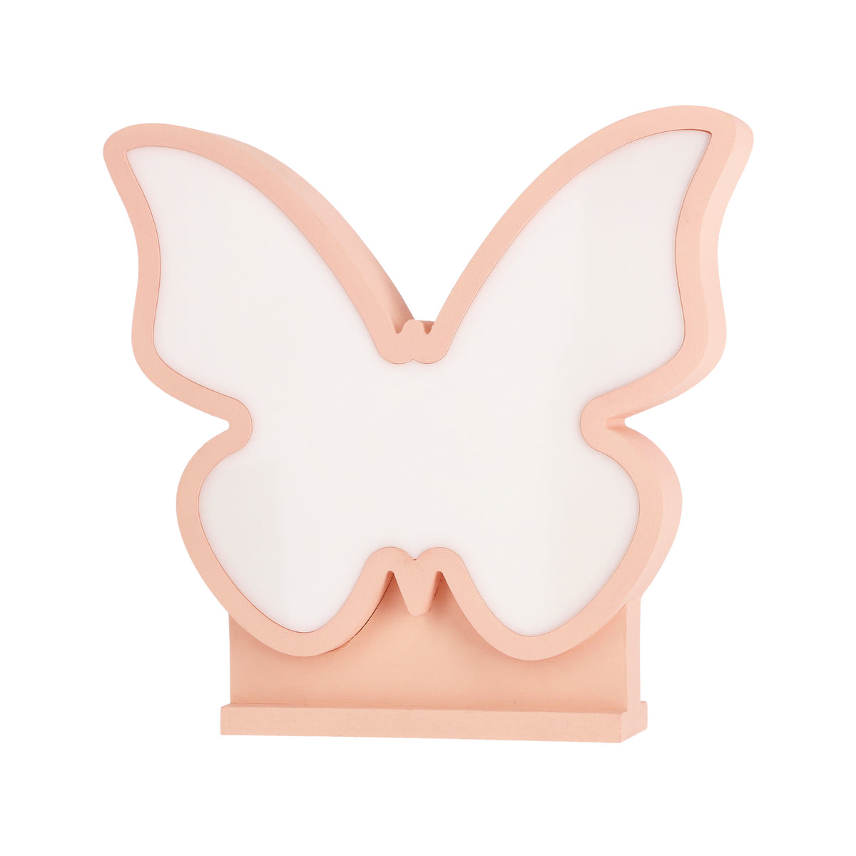 Butterfly lampa stołowa 14W LED 3000k iq kids różowy