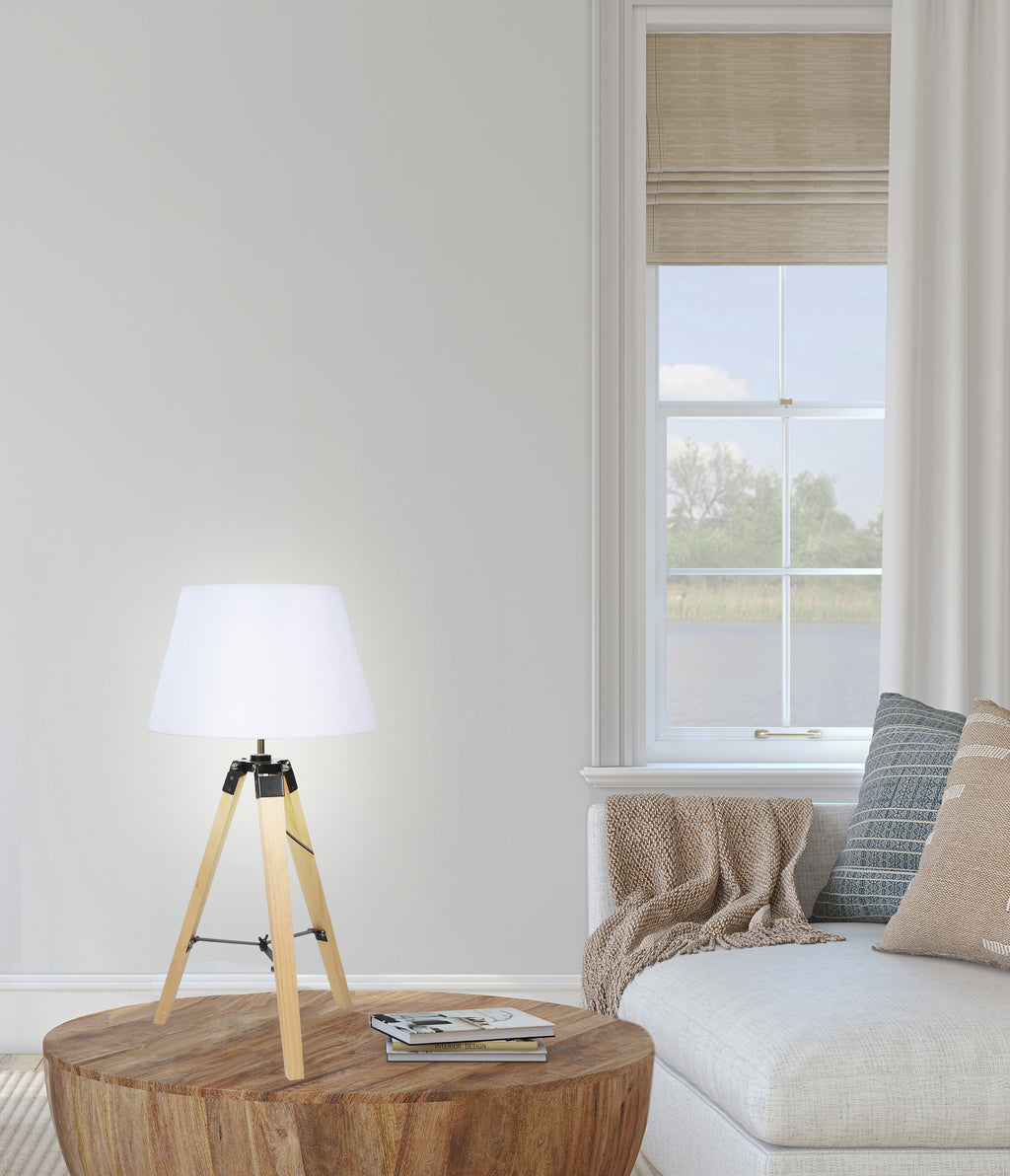 LUGANO lampa gabinetowa 1x60W E27 beżowy + abażur o tym samym indeksie