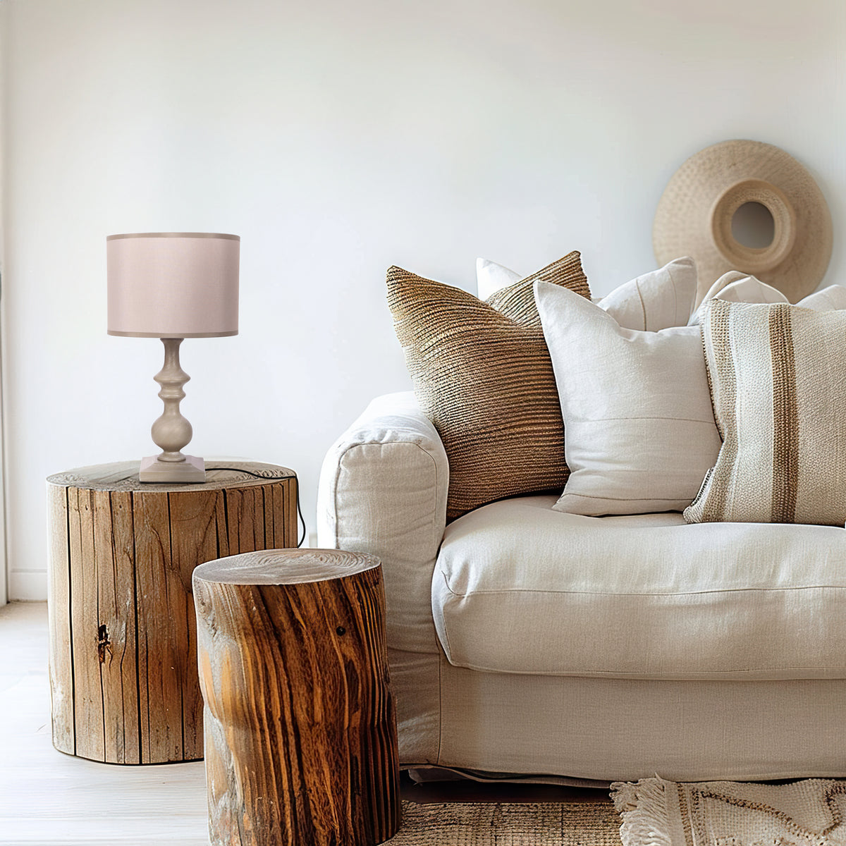 CARDINALE lampa sto³owa h-40 cm ciemny szary 1x40 E27 aba¿ur be¿owy