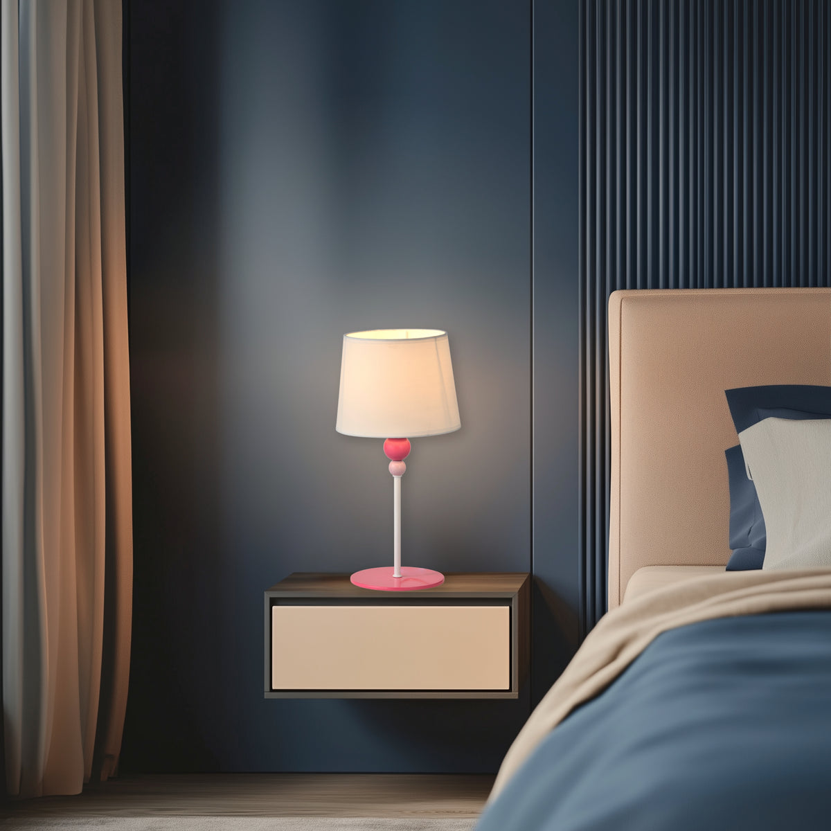 BEBE lampa gabinetowa 1x60 w E27 biała