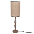 CARDINALE lampa sto³owa h-67 cm ciemny szary 1x40 E27 aba¿ur ciemny lniany