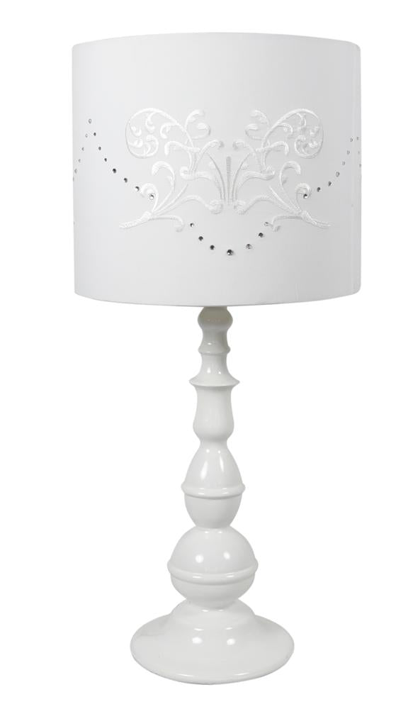 LANS lampa 1x60W E27 biała