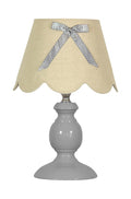 WHILMA lampa 1x40W E14 szary