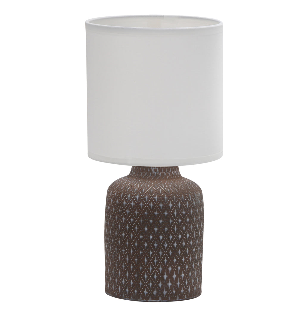 INER lampa gabinetowa 1x40W E14 brązowy