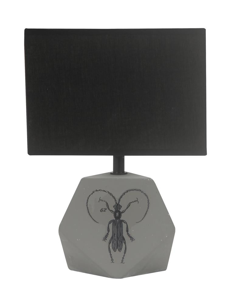 ANIMI lampa gabinetowa 1x40W E14 jasny szary